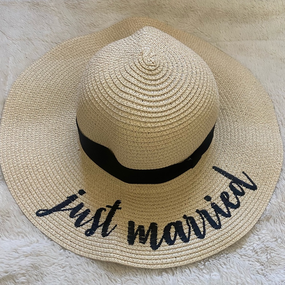 Just Married Sun Hat
